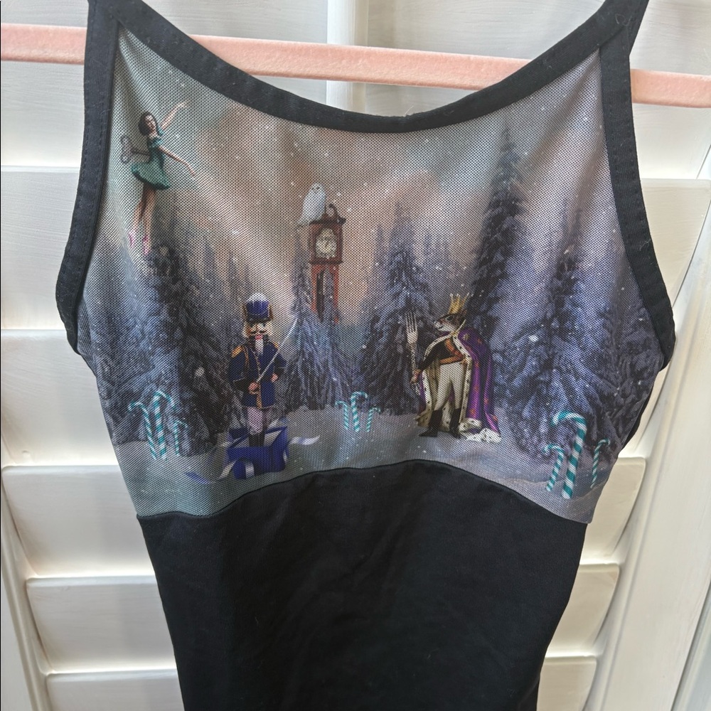 Ainsliewear dance leotard Nutcracker themed